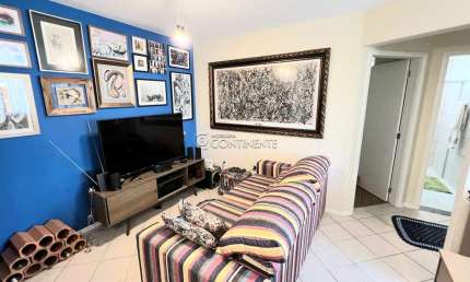 Apartamento com 2 quartos à venda na Rua Campolino Alves, 1199, Abraão, Florianópolis por R$ 385.000