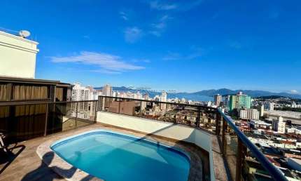 Cobertura com 2 quartos à venda na Rua José Ferminio Novaes, 1000, Kobrasol, São José por R$ 2.190.000