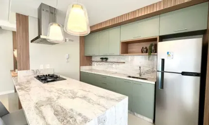 Apartamento com 2 quartos à venda na rua vereador josé do vale pereira, 148, coqueiros, florianópolis por r$ 854.854