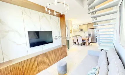 Apartamento com 2 quartos à venda na rua doutor abel capela, 208, coqueiros, florianópolis por r$ 995.000