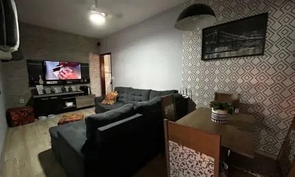 Casa para Venda em Tatuí, Jardim Residencial Santa Cruz, 2 dormitórios, 1 suíte, 3 banheiros, 2 vagas