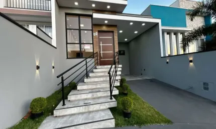 Casa em condomínio para venda em tatuí, residencial bosques dos ipês, 3 dormitórios, 1 suíte, 2 banheiros, 2 vagas