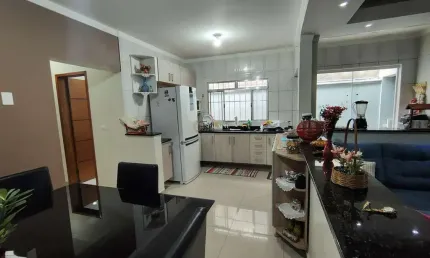 Casa para Venda em Salto, Residencial São Gabriel, 3 dormitórios, 1 suíte, 3 banheiros, 2 vagas