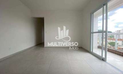 Apartamento com varanda vista livre 2 dormitórios novo na Vila Belmiro em Santos