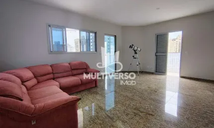 Cobertura à venda, 3 quartos no bairro ponta da praia em santos