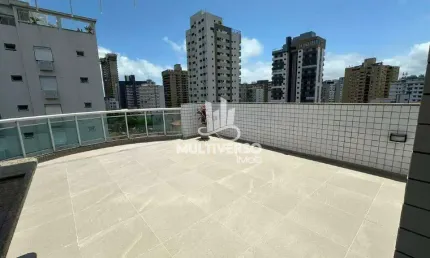 Cobertura à venda, 3 quartos no bairro ponta da praia em santos