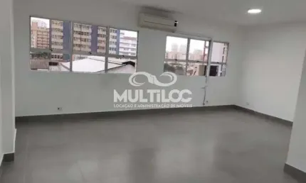 Sala Comercial para aluguel, no bairro Vila Belmiro em Santos