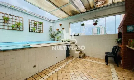 Casa com 3 quartos à venda no Embaré, Santos 