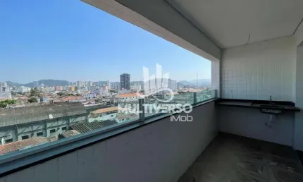 Apartamento à venda, 2 quartos no bairro Macuco em Santos