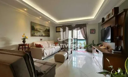 Apartamento à venda, 3 quartos no bairro embaré em santos