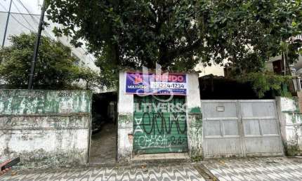 Terreno à venda no Embaré, Santos 