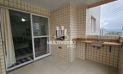 Lindíssimo Apartamento com Sacada Gourmet para venda no bairro Guilhermina, localizado na cidade de Praia Grande / SP.