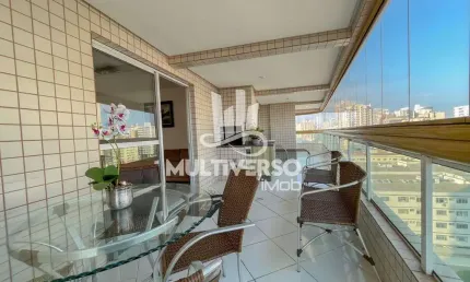 Apartamento com 3 dormitórios à venda, 172 m² por r$ 850.000,00 - tupi - praia grande/sp
