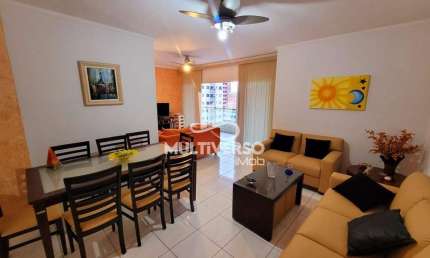Apartamento com 3 dormitórios à venda, 142 m² por R$ 720.000,00 - Tupi - Praia Grande/SP