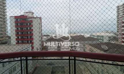 Excelente Apartamento com Sacada e Vista Mar para Venda, no bairro Tupi, localizado na cidade de Praia Grande / SP.