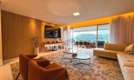 Apartamento com 3 dormitórios à venda, 148 m² por R$ 2.300.000,00 - Canto do Forte - Praia Grande/SP