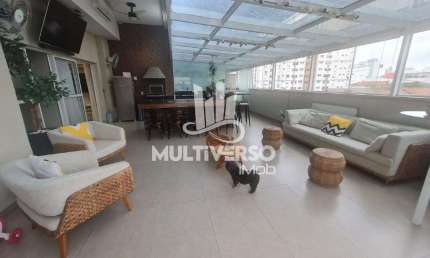 Apartamento Garden à venda, 3 quartos no bairro Campo Grande em Santos