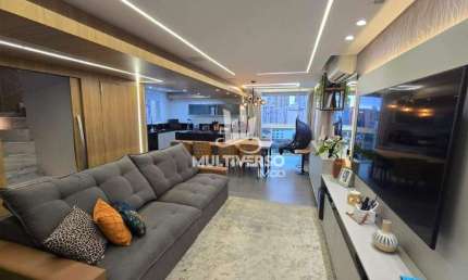 Apartamento Duplex à venda, 2 quartos no bairro Campo Grande em Santos