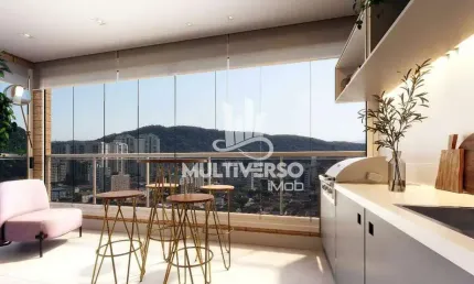 Apartamento à venda, 3 quartos no bairro gonzaga em santos
