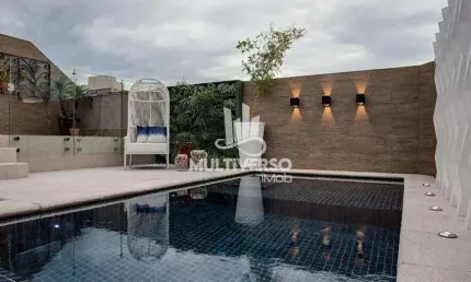 Cobertura à venda, 4 quartos no bairro Pompeia em Santos