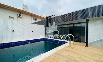 Casa com 3 quartos à venda no Embaré, Santos 