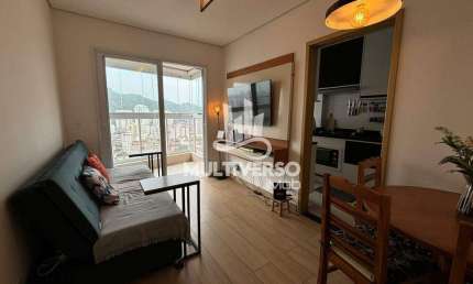 Apartamento à venda, 1 quarto no bairro Campo Grande em Santos