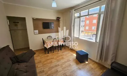 Apartamento à venda, 1 quarto no bairro canto do forte em praia grande
