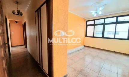 Apartamento para aluguel, 3 quartos no bairro José Menino em Santos
