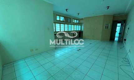 Sala Comercial para aluguel, no bairro Gonzaga em Santos