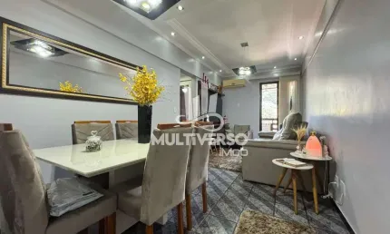Apartamento à venda, 2 quartos no bairro marapé em santos