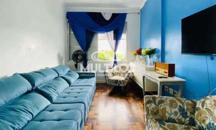 Apartamento com 2 quartos para alugar no José Menino, Santos 