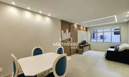 Apartamento à venda, 2 quartos no bairro ponta da praia em santos