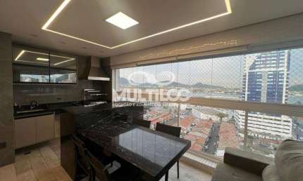 Apartamento para aluguel, 3 quartos no bairro Ponta da Praia em Santos