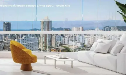 Apartamento à venda, 3 quartos no bairro Boqueirão em Santos