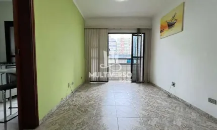 Apartamento à venda, 1 quarto no bairro itararé em são vicente