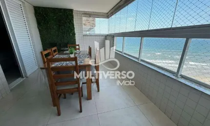 Vende-se Apartamento 2 dormitórios mobiliado - frente Mar - Caiçara