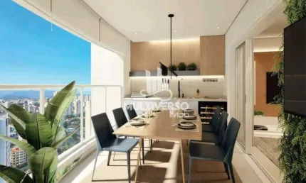 Apartamento à venda, 2 quartos no bairro ponta da praia em santos