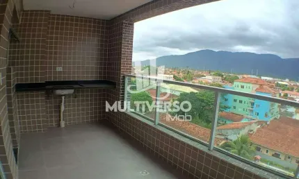 Apartamento novo 2 dorm sendo 1 suíte - vista mar e da serra com lazer completo