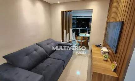 APARTAMENTO 02 DORMITÓRIOS SENDO 01 SUÍTE, SALA AMPLA E AREJADA COM SACADA DE FRENTE, MÓVEIS PLANEJADOS E ÁREA DE LAZER COMPLETA R$570.000,00