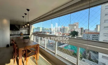 Apartamento à venda, 3 quartos no bairro Vila Belmiro em Santos