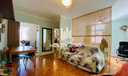 Apartamento à venda, 1 quarto no bairro pompeia em santos