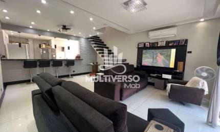 Casa com 4 quartos à venda no Marapé, Santos 