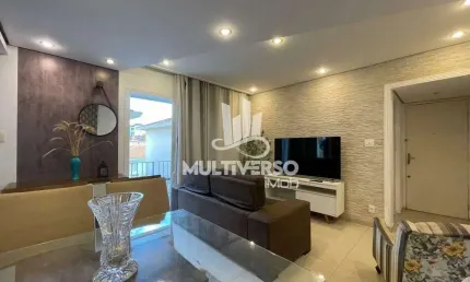 Apartamento à venda, 2 quartos no bairro Campo Grande em Santos