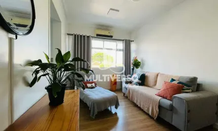 Apartamento 2 dormitórios com garagem fechada box amplo e arejado na Vila Belmiro