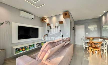 Apartamento à venda, 1 quarto no bairro Vila Mathias em Santos