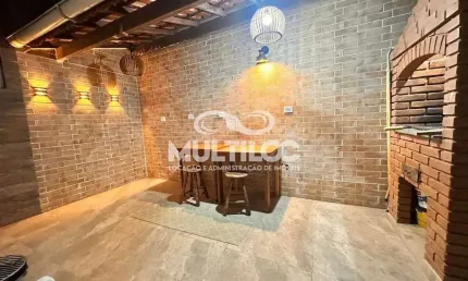 Casa para aluguel, 2 quartos no bairro boqueirão em praia grande