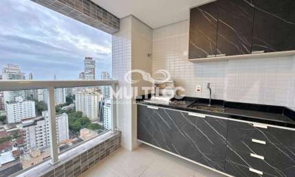 Apartamento para aluguel, 2 quartos no bairro Boqueirão em Santos