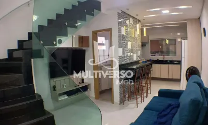Casa com 2 quartos à venda na Vila Caiçara, Praia Grande 