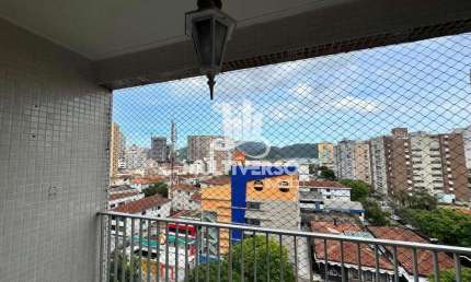 Apartamento para aluguel, 3 quartos no bairro Ponta da Praia em Santos