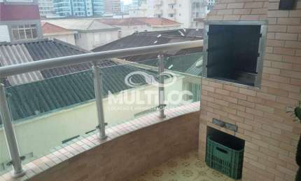 Apartamento para aluguel, 2 quartos no bairro Canto do Forte em Praia Grande